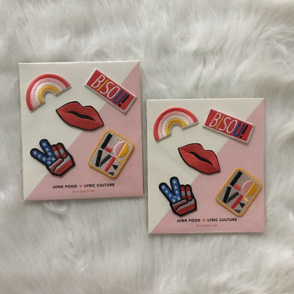 Junk Food Lyrical Culture Patches